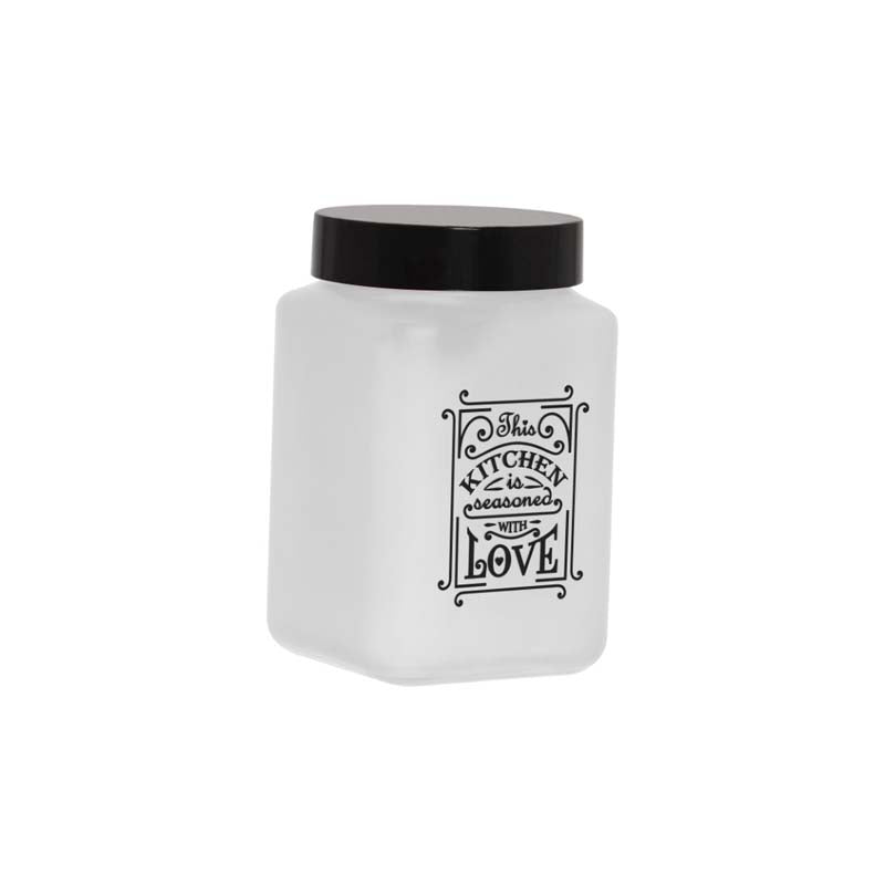 Square Canister 1.5 Ltr - White