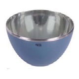 Microsteel Bowl 1000Ml - Silver & Blue