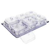 6pcs Acrylic Breakfast Set - Transparent