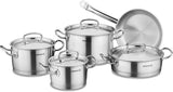 A1150 Proline 9 Pcs Cookware Set - Silver