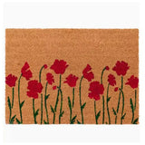 Hokipo Coir Mat 50X80Cm Flower-Multicolor
