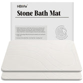 HBlife Rubber Backed Quick Drying Mat 150X250Cm - White