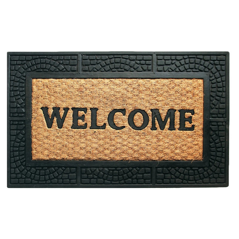 Only Mat Rubber Backed Entrance Door Mat 150X250Cm- Black