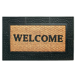 Only Mat Rubber Backed Entrance Door Mat 150X250Cm- Black