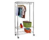 NSF WIRE SHELF HVY DUTY W/PIPE HANGER 90X45X160CM
