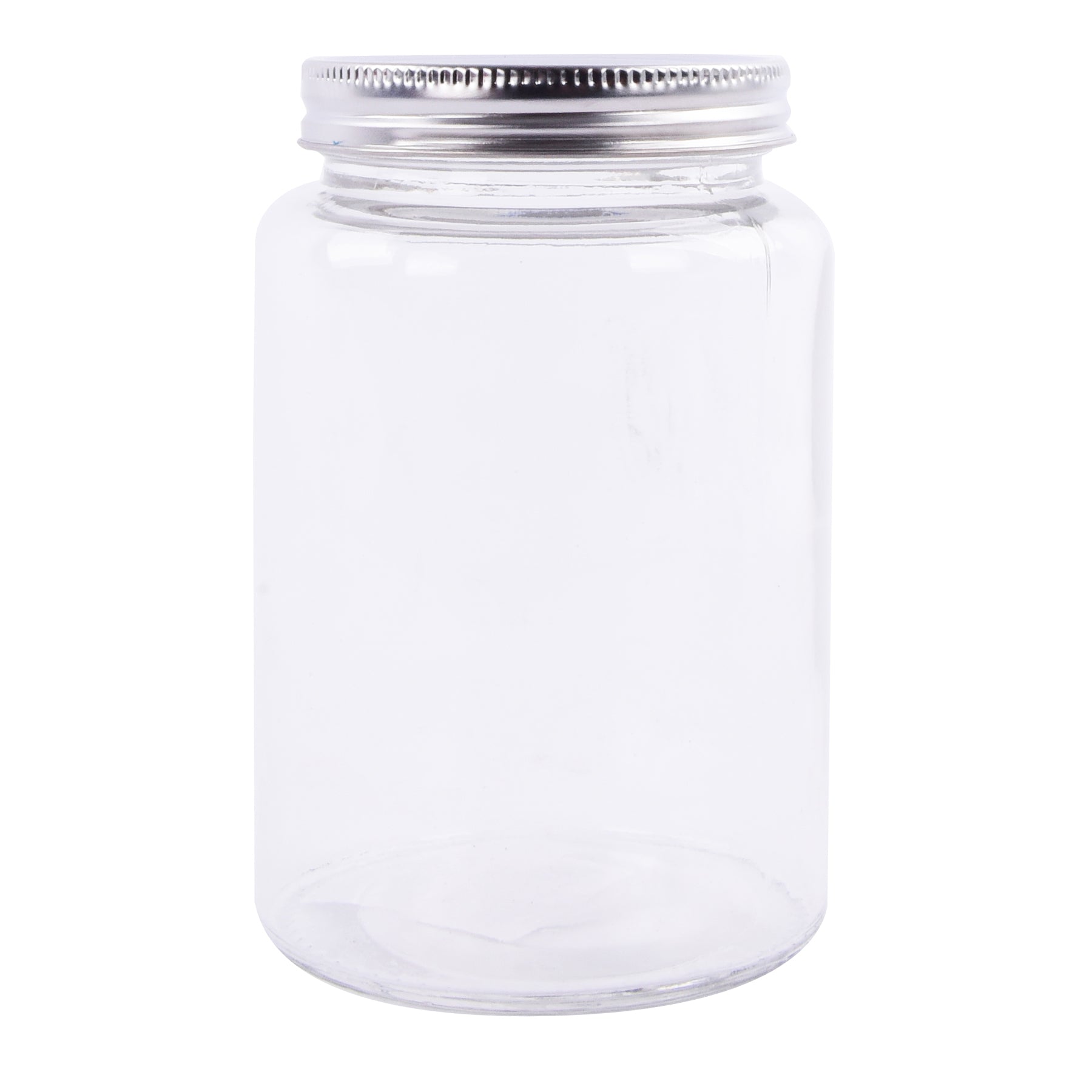 Glass canister with lid