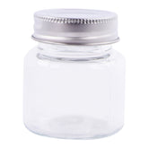 Glass canister with lid