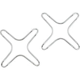 طقم مخفض غاز دائري 2 قطعه استحمال عالي للحراره