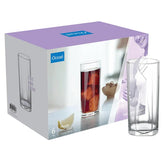 مجموعة أكواب زجاجية السعة: ٣٨٠ مل