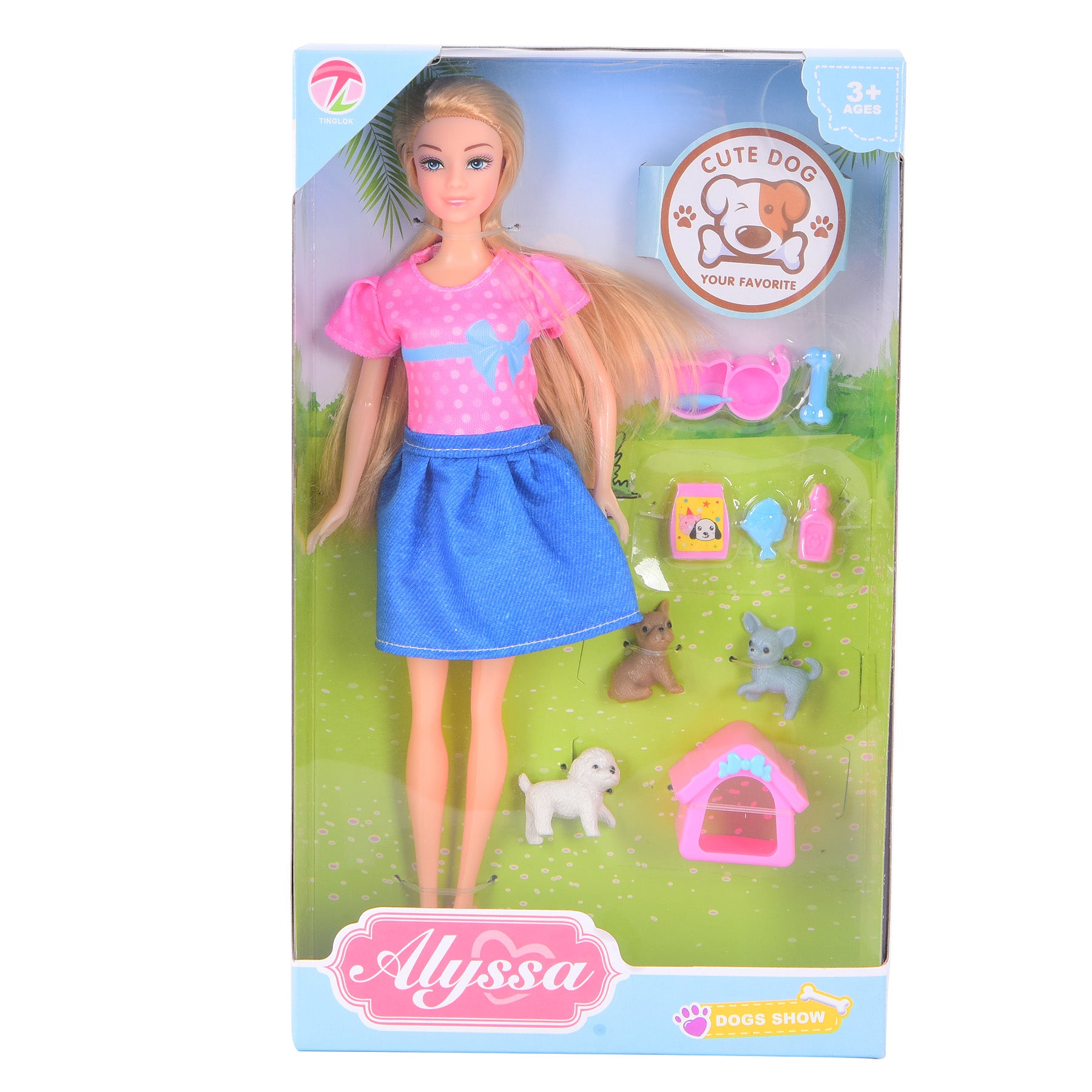 Barbie Bendable Doll Dog Show TrueValue
