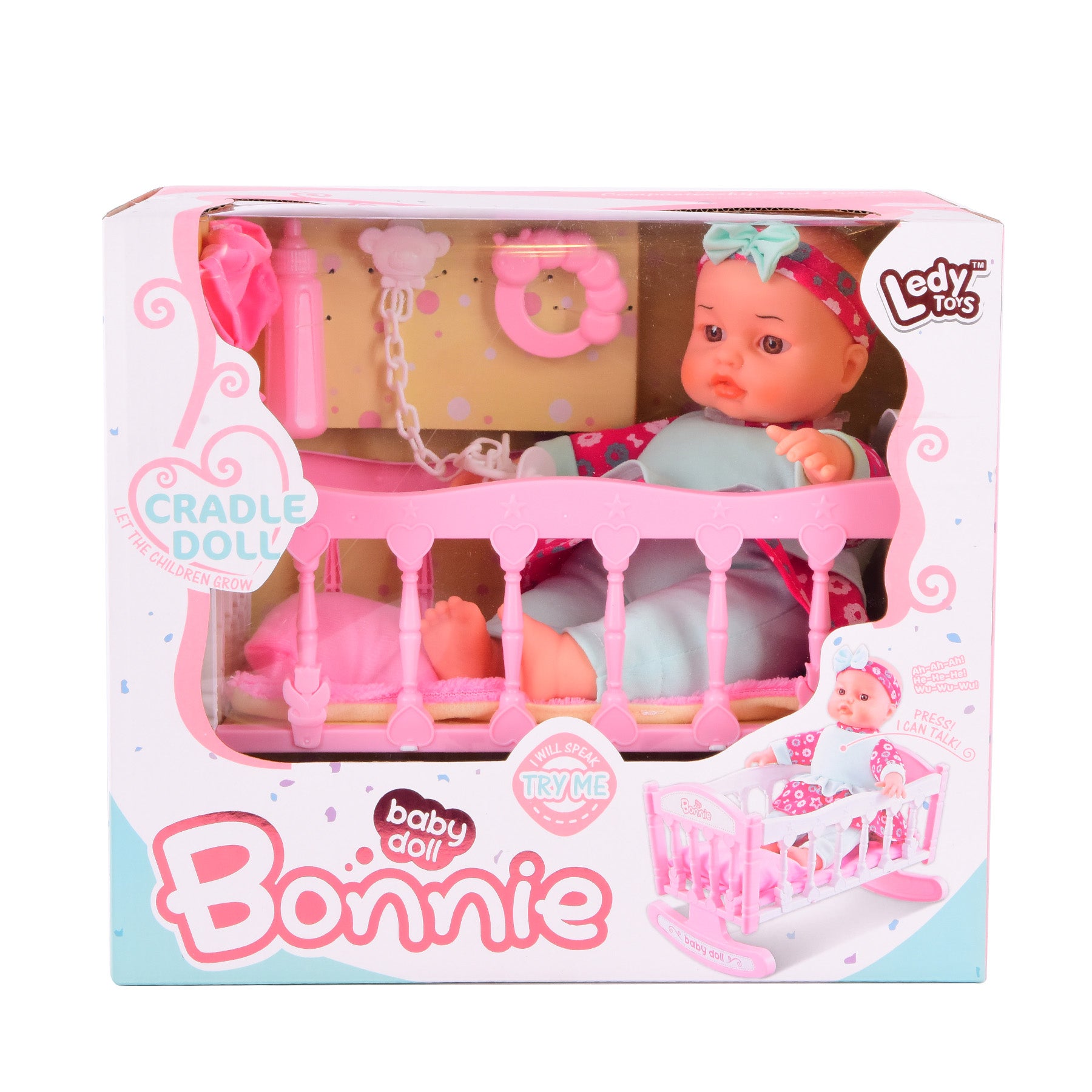 Bedroom baby doll set