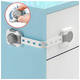 Plastic Lock 012-White
