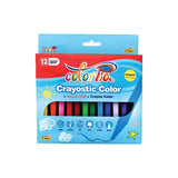 12 قطعة ألوان شمعية