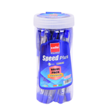 28 قطعة قلم حبر أزرق