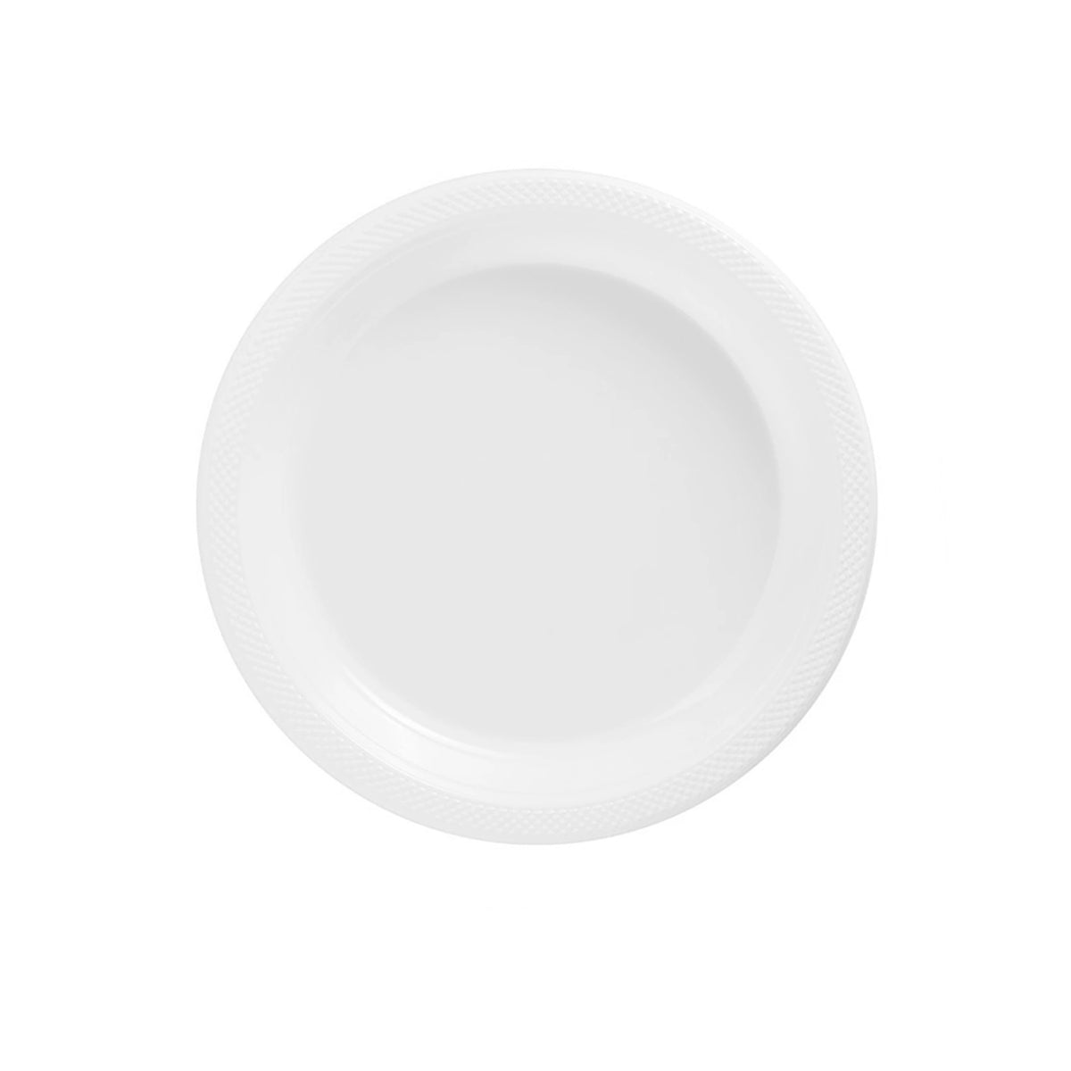 Plastic Plates Set Small - white
