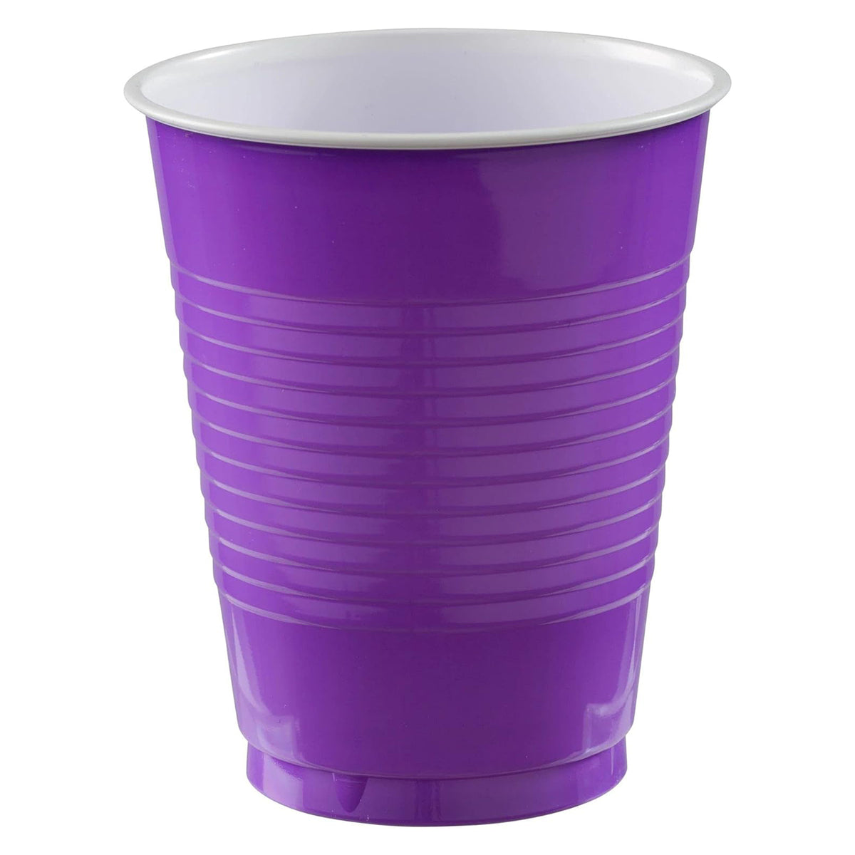 Plastic cups 18OZ 20PCS purple