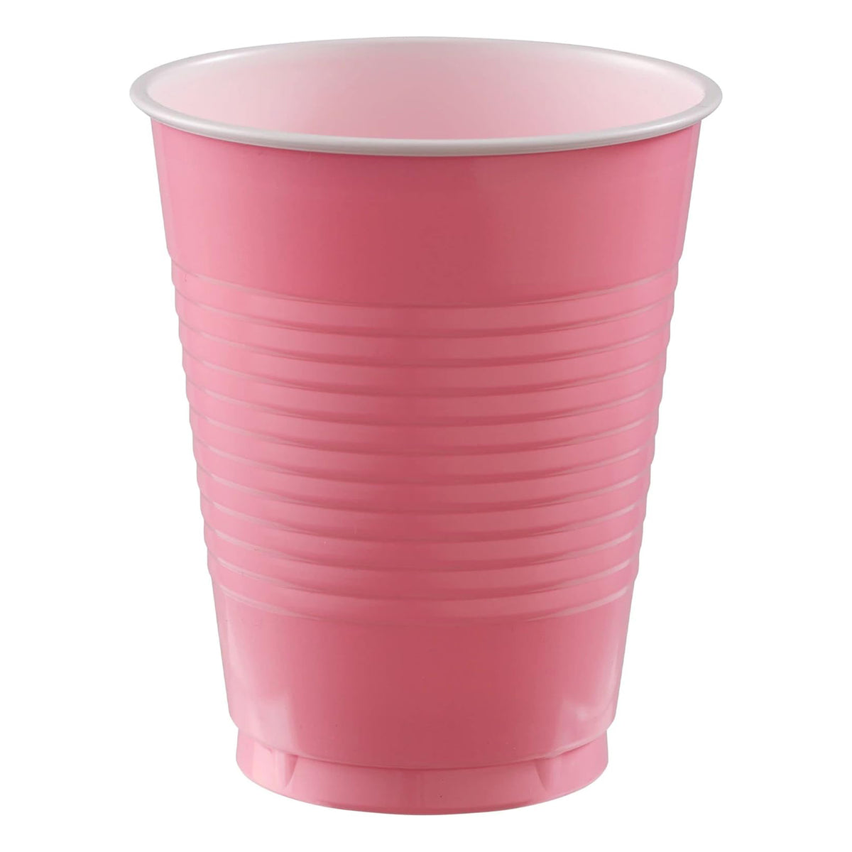 Plastic cups 18OZ 20PCS pink