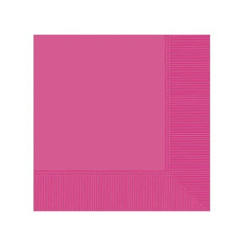 2-Ply Beverage Napkin 40 Count Vanilla Crème - Pink