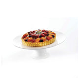 Symphony Fluted Cake Plate 30Cm-White