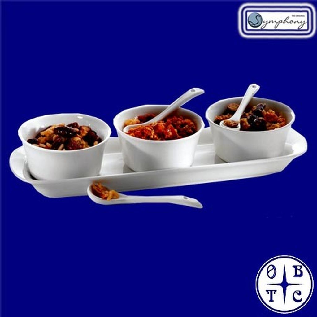 Symphony Sauce Set 7Pcs Set Sy/Es3828-White