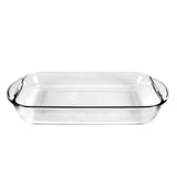 Baking Dish with handles, Clear