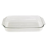 طبق الخبز مع مقابض ، شفاف الحجم: 26 × 37 سم