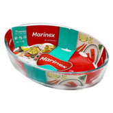 Oval bake dish