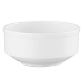 Round small serving bowl - white