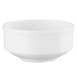 Round small serving bowl - white
