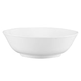 Round medium serving bowl - white