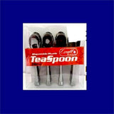 Excell Partymate Premium Stainless Steel Disp Tea Spoon 36'-Silver