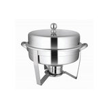 Venus Round Chafing Dish 5Ltr-White&Black