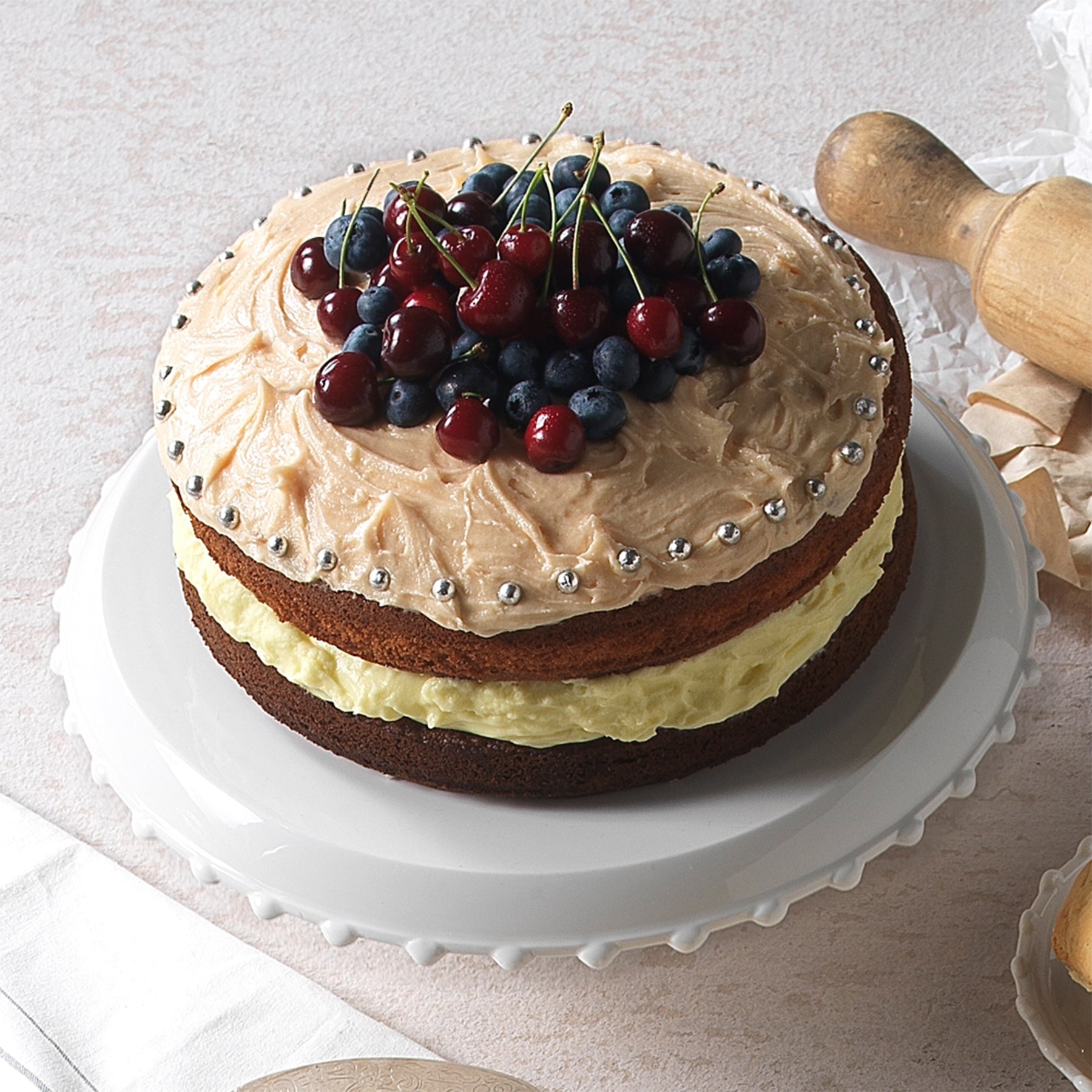 Pearl Cake Stand 30.5cm