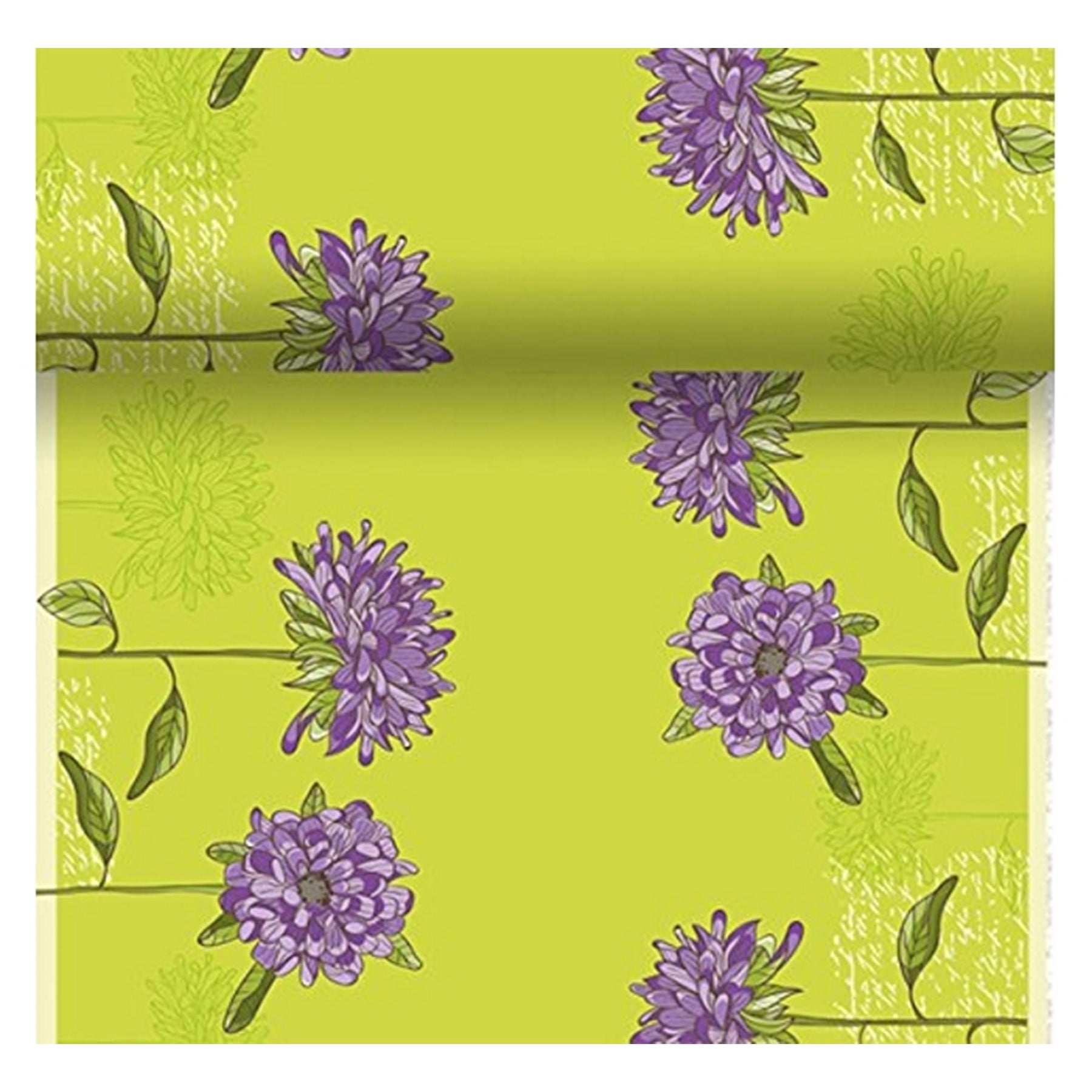3-in-1 table decoration Table roll - green