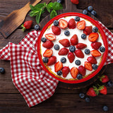 Round Cake Box - Red