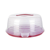 Round Cake Box - Red