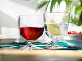 Glass cups set