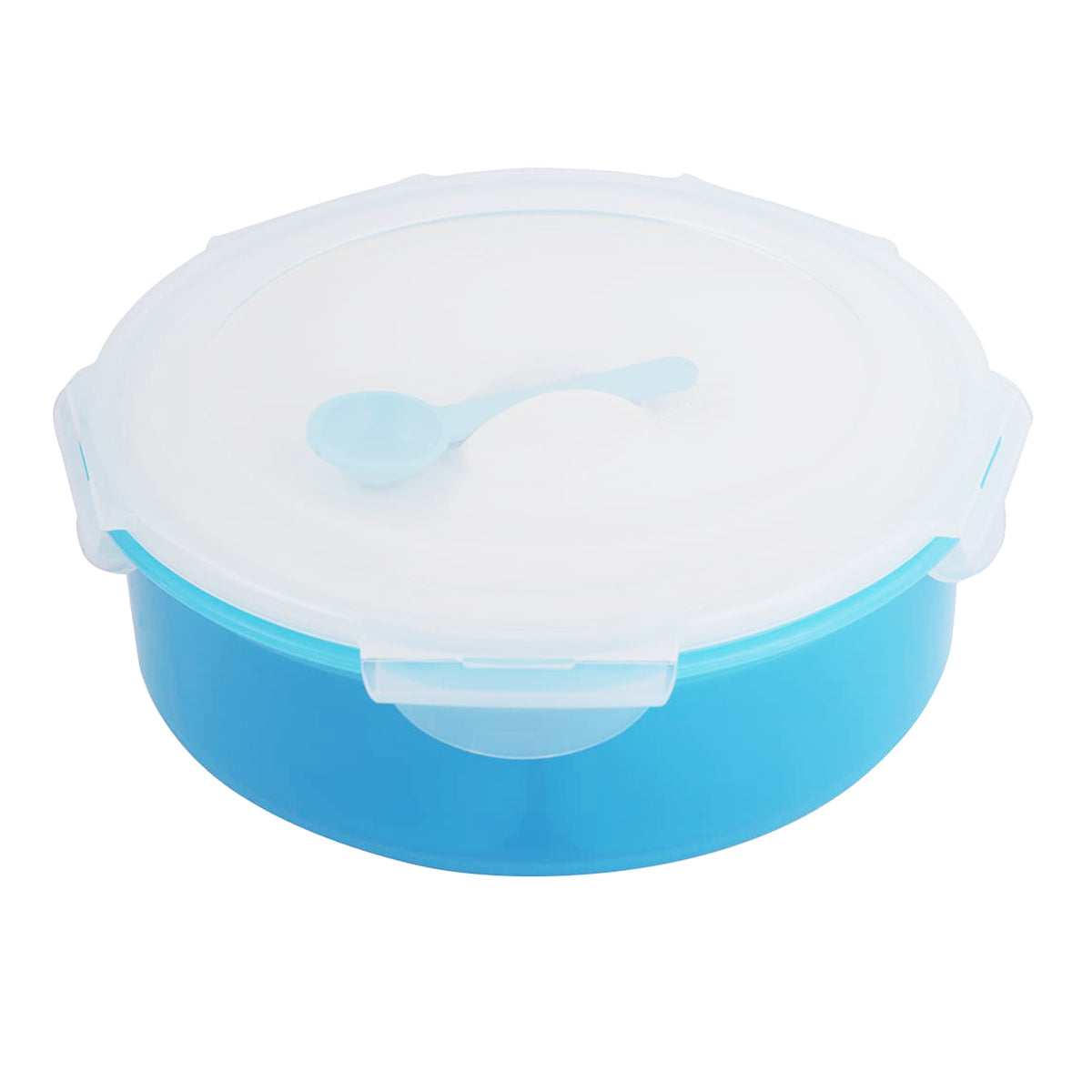 Round Food Container - Blue
