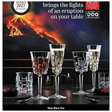 Rcr Cristalleria Italiana 274360 Etna Gblt 20Cl 6' -Clear