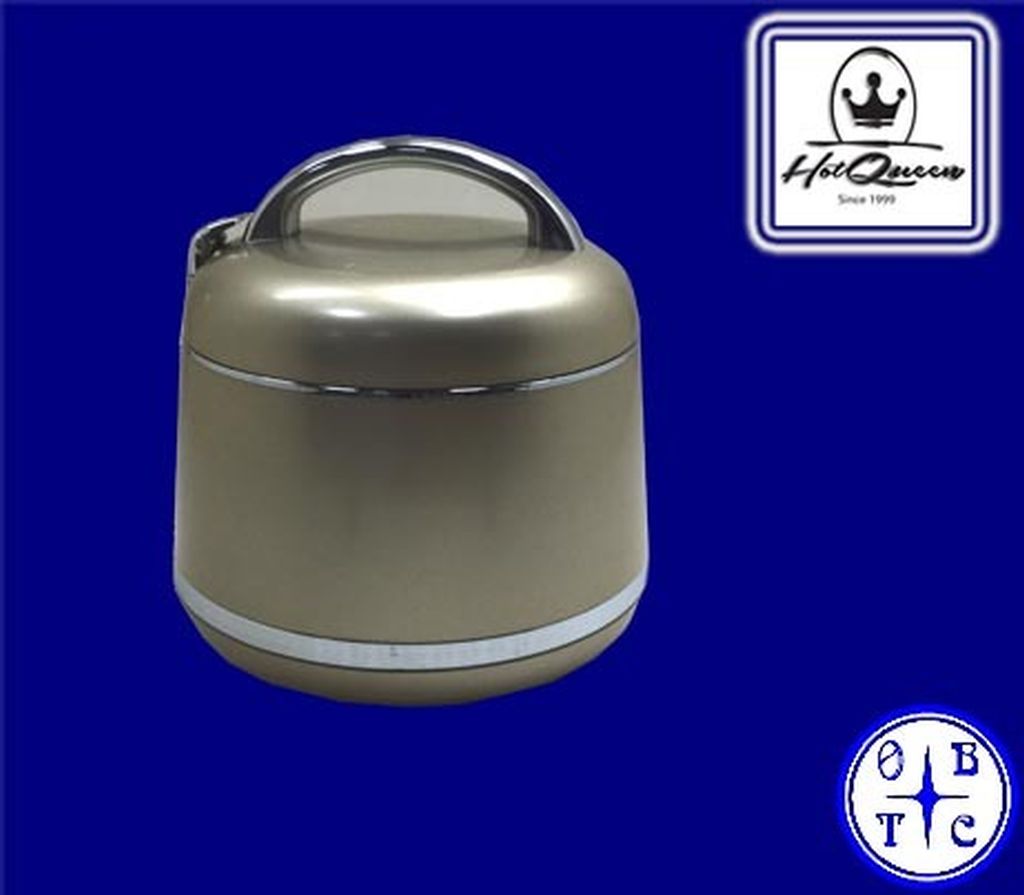 Hot Queen Tall Premium Insulated Food Wrmr 1.5L Hq 766-Metallic Gold