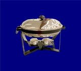 Venus Hotelware Igcdb5120 Premium Round Stainless Steel Chafing Dish 3L-Silver