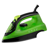 Steam Iron with Spray and Steam Functions - Green/Black