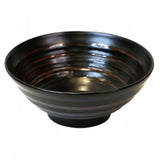 Ceramic Deep Bowl , Black Color