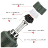 Dkadi Kd9058-3000Bl Vacumm Bottle 3000Ml - Black