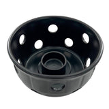 وعاء سيراميك تي لايت - أسود