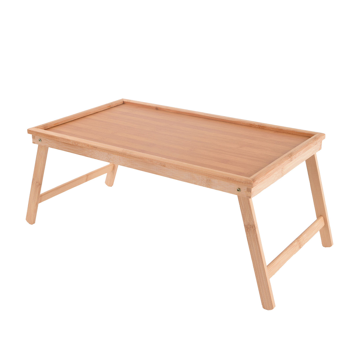 Bamboo folding table - Brown Color