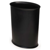 Dust Bin Oval-Black