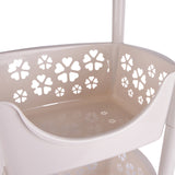 3-tier plastic basket