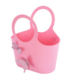 Butterfly basket With handle, Pink