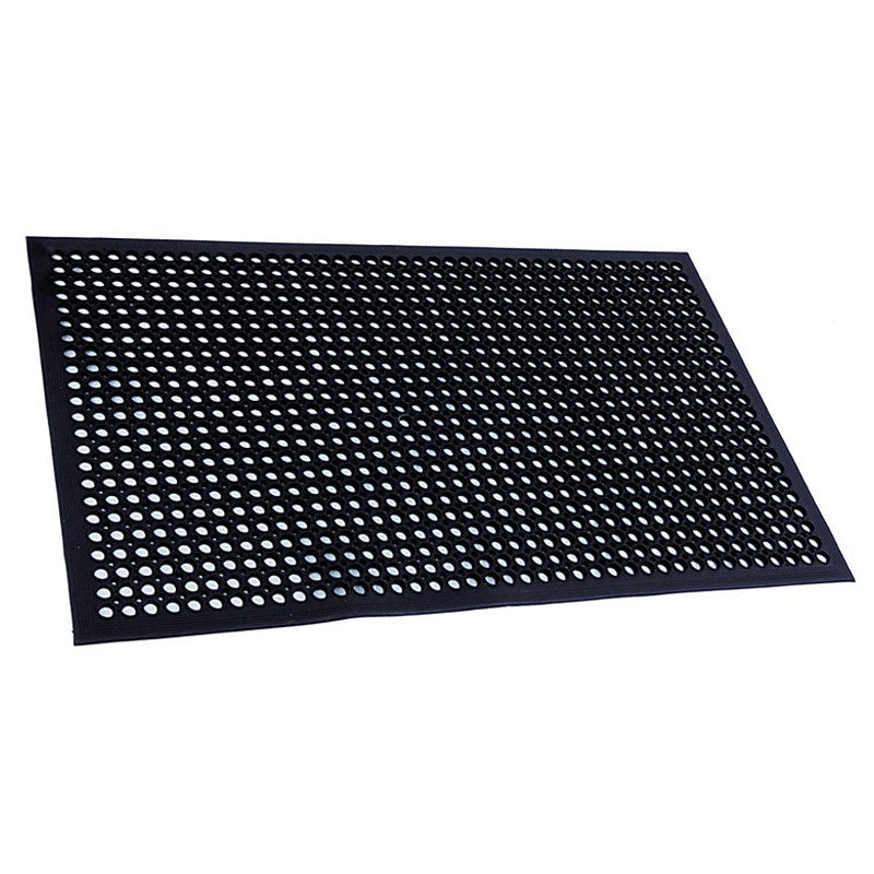 Rubber Mat 90X150Cm-Black
